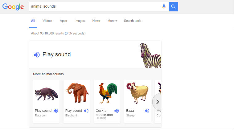 Google-Animal-Sounds