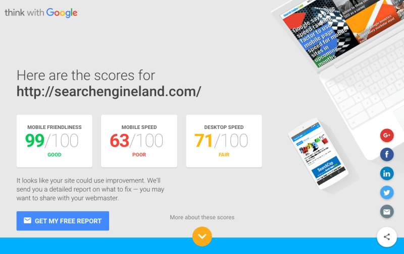 Google launches tool to test website mobile-friendliness & page speed